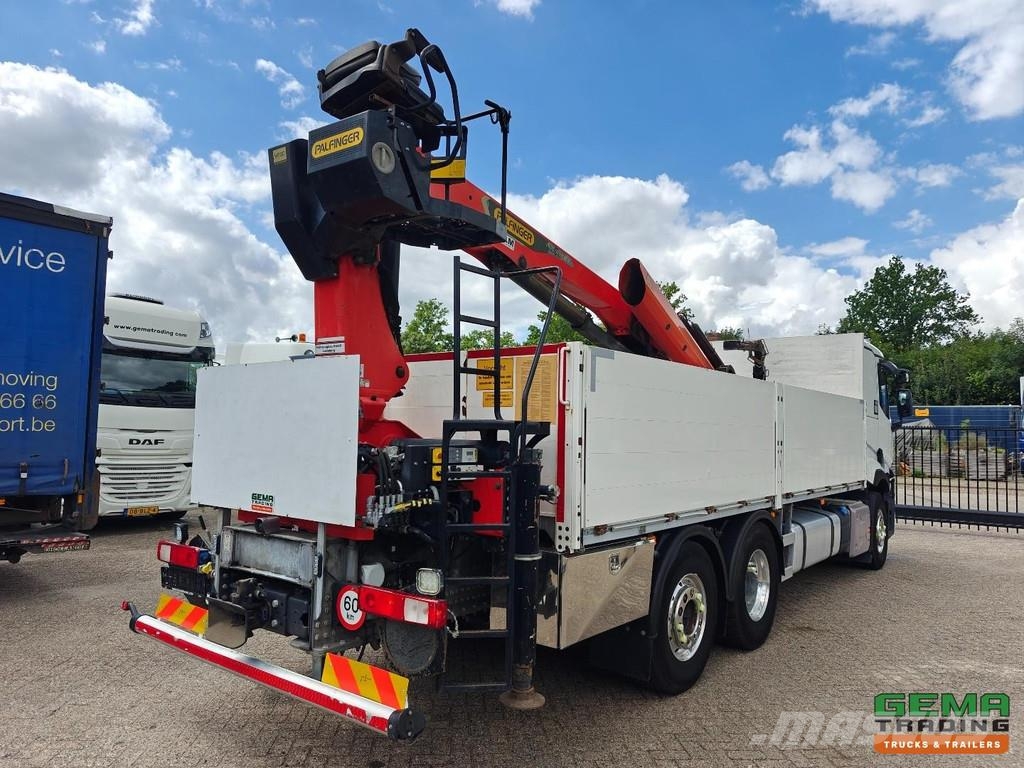 Renault T380 6x2/4 Sleeper Cab Euro6C - Open Load Bed 6.5m Camiones de cama baja