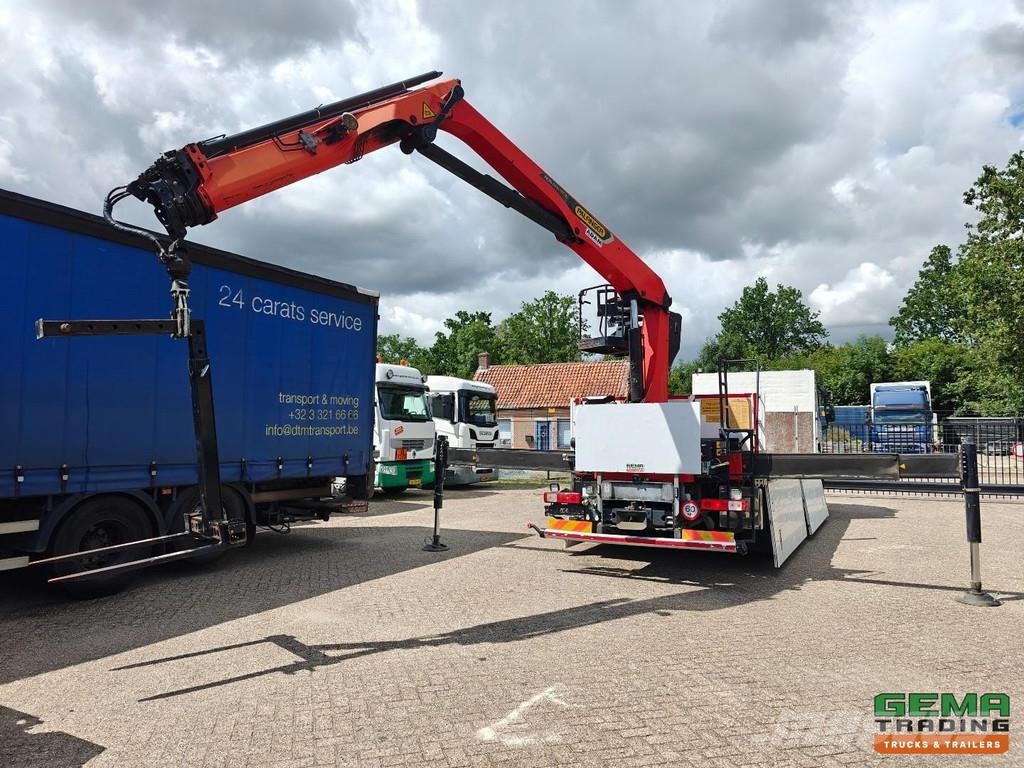Renault T380 6x2/4 Sleeper Cab Euro6C - Open Load Bed 6.5m Lastbil med lad/Flatbed