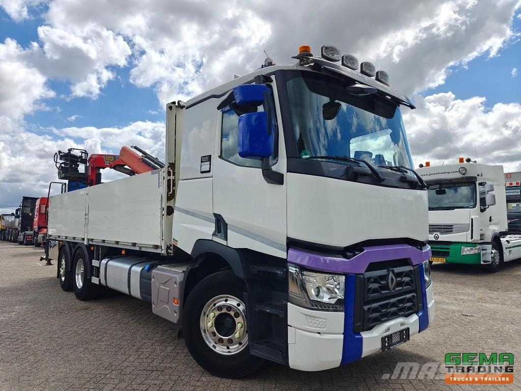 Renault T380 6x2/4 Sleeper Cab Euro6C - Open Load Bed 6.5m Camiones de cama baja