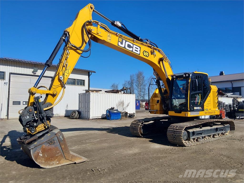 JCB 245XRL 4F Novatron 3D Vikšriniai ekskavatoriai