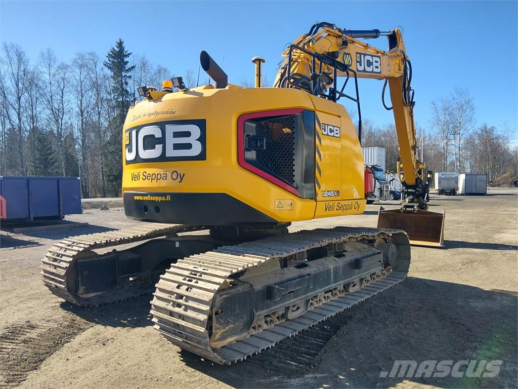 JCB 245XRL 4F Novatron 3D Excavadoras sobre orugas