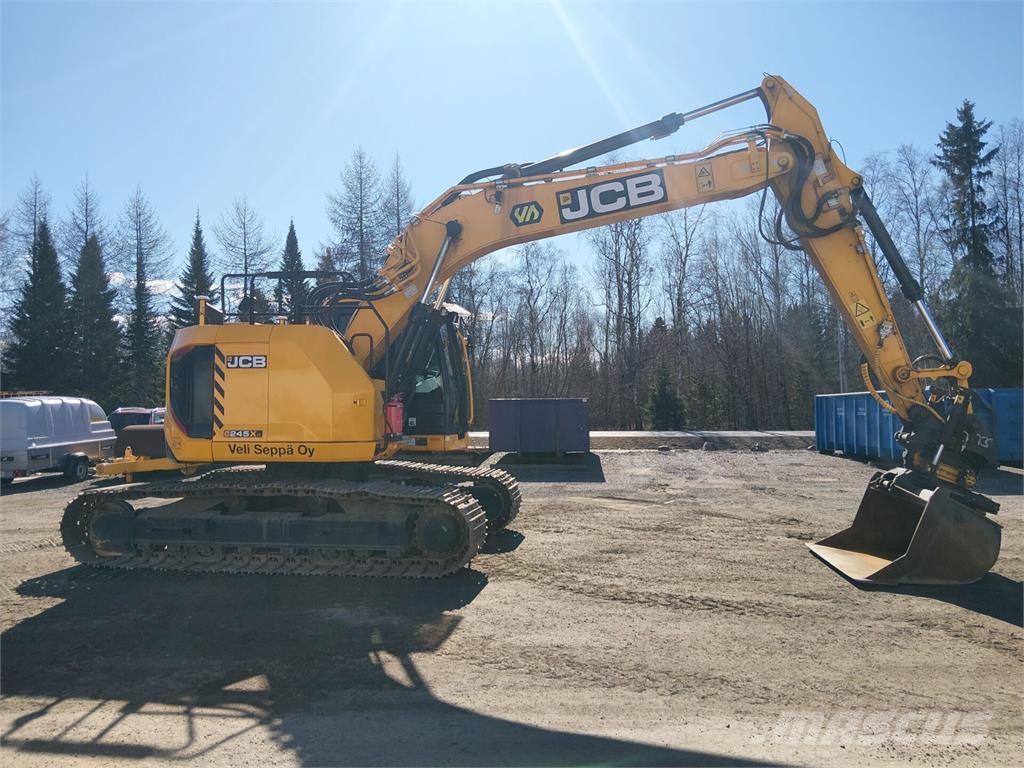 JCB 245XRL 4F Novatron 3D Excavadoras sobre orugas
