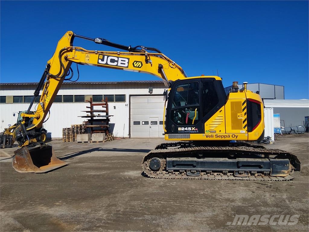 JCB 245XRL 4F Novatron 3D Vikšriniai ekskavatoriai