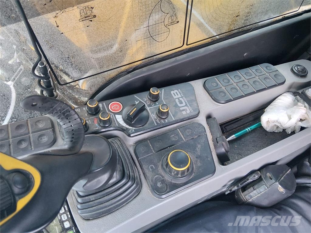 JCB 245XRL 4F Novatron 3D Vikšriniai ekskavatoriai