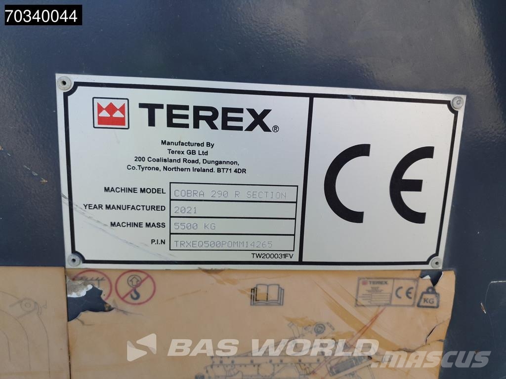 Terex Cobra 290R الكسارات المتنقلة