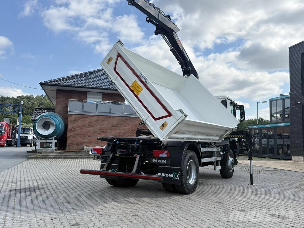 MAN TGM 18.320 MAN TGM 18.320 4x4 BB EuromixMTP Hiab 1 Camiones bañeras basculantes o volquetes