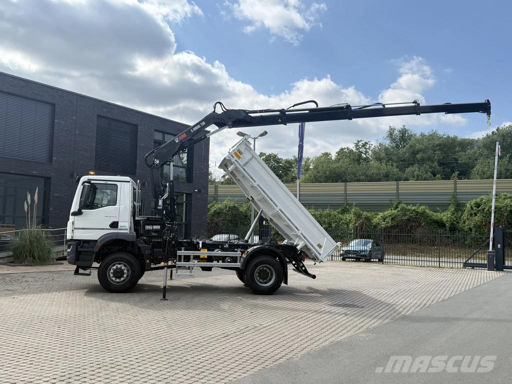 MAN TGM 18.320 MAN TGM 18.320 4x4 BB EuromixMTP Hiab 1 Camiones bañeras basculantes o volquetes