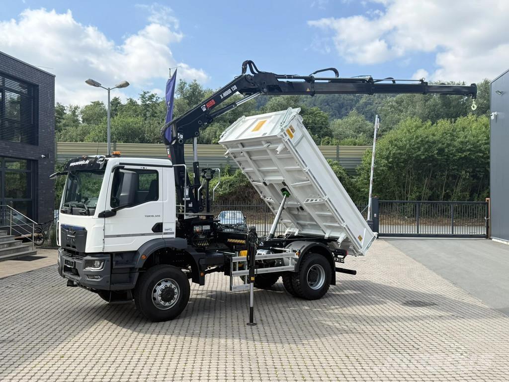MAN TGM 18.320 MAN TGM 18.320 4x4 BB EuromixMTP Hiab 1 Camiones bañeras basculantes o volquetes