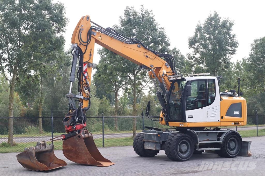 Liebherr A916 | ROTOTILT R5 + GRIP | BUCKET | 3D GPS | BSS Escavatori gommati