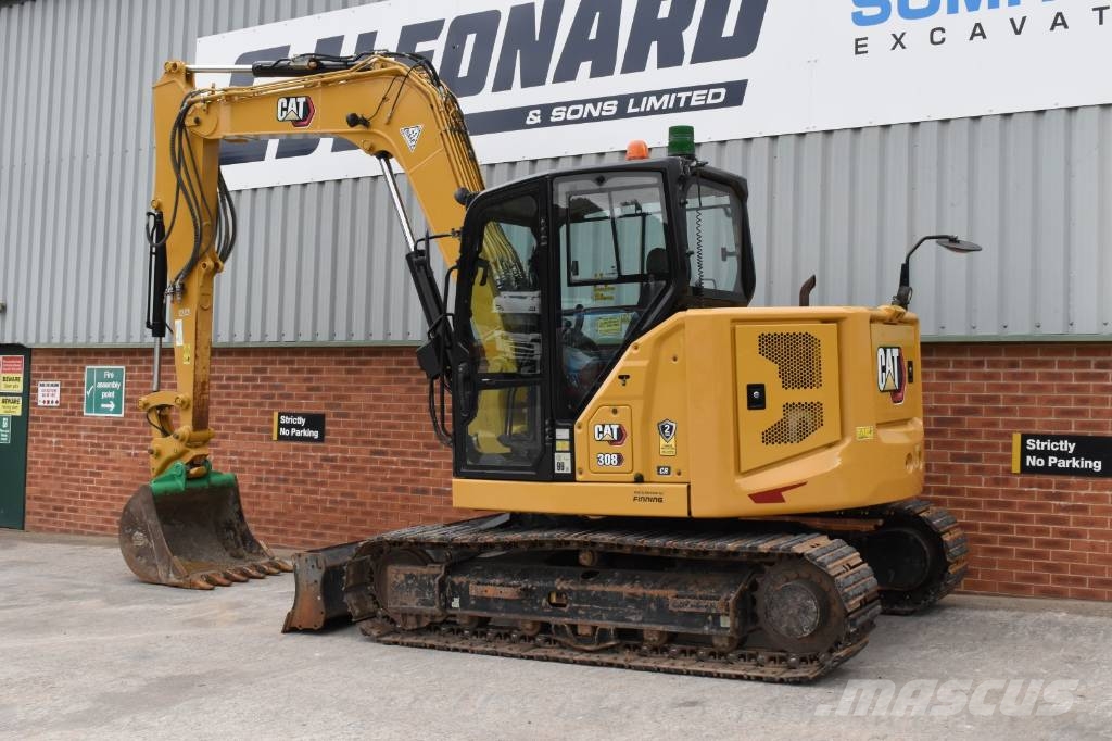 CAT 308 CR Väikeekskavaatorid 7t-12t