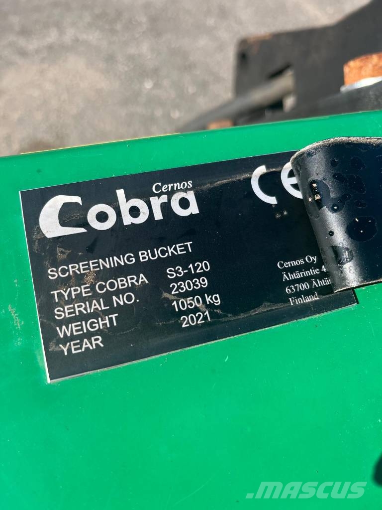 Cobra S3-120 Godets cribleurs