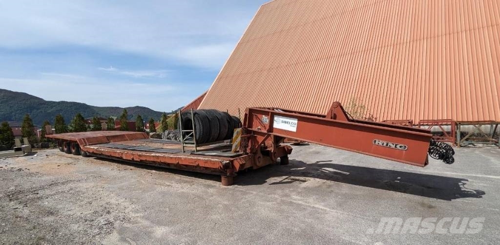 King 80T Nisko-utovarne poluprikolice