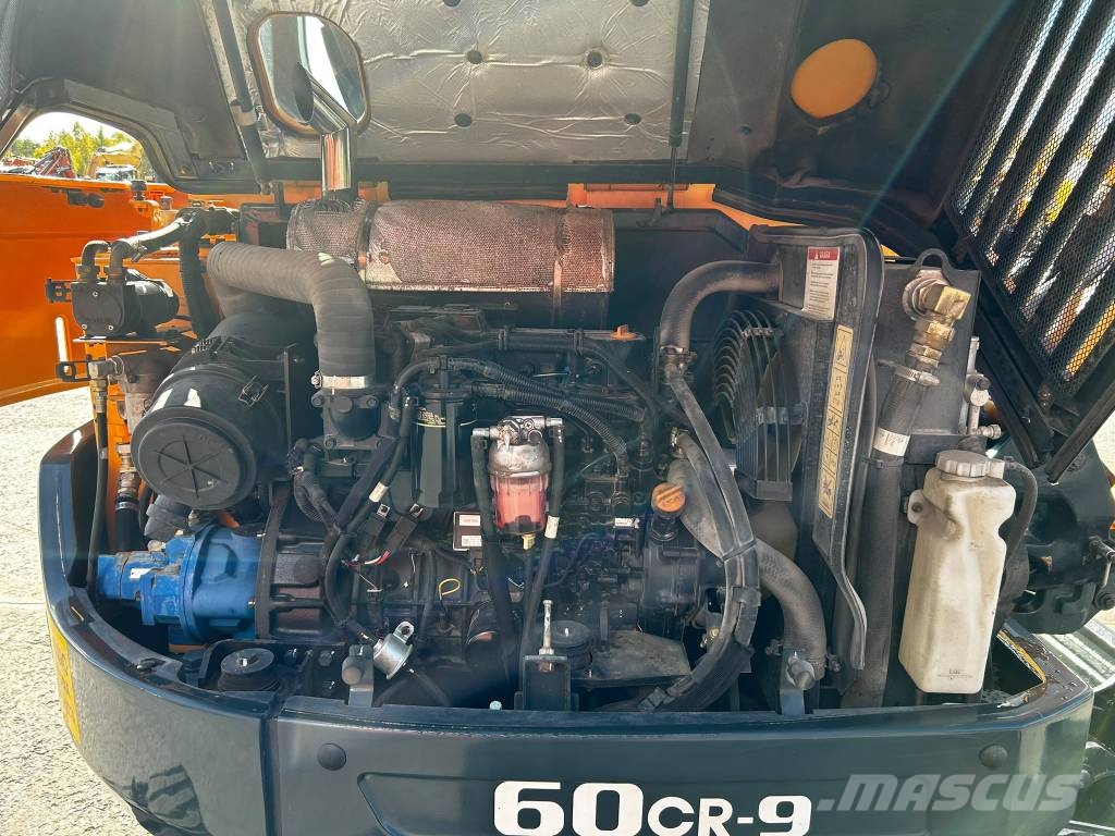 Hyundai Robex 60 CR-9/ Pyörittäjä, 2-kauhaa, Pienet tunnit Mini ekskavatoriai < 7 t