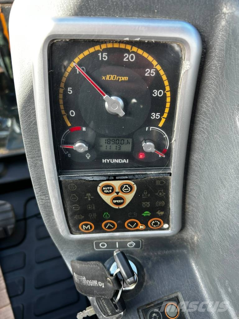 Hyundai Robex 60 CR-9/ Pyörittäjä, 2-kauhaa, Pienet tunnit Mini ekskavatoriai < 7 t
