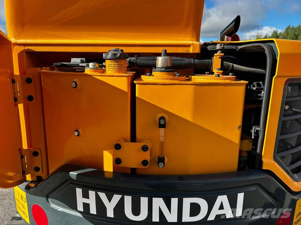 Hyundai Robex 60 CR-9/ Pyörittäjä, 2-kauhaa, Pienet tunnit Mini ekskavatoriai < 7 t