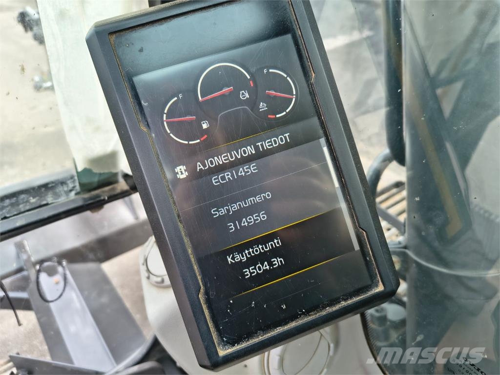 Volvo ECR145EL STAGE 5,  PUSKULEVYLLÄ Escavadoras de rastos