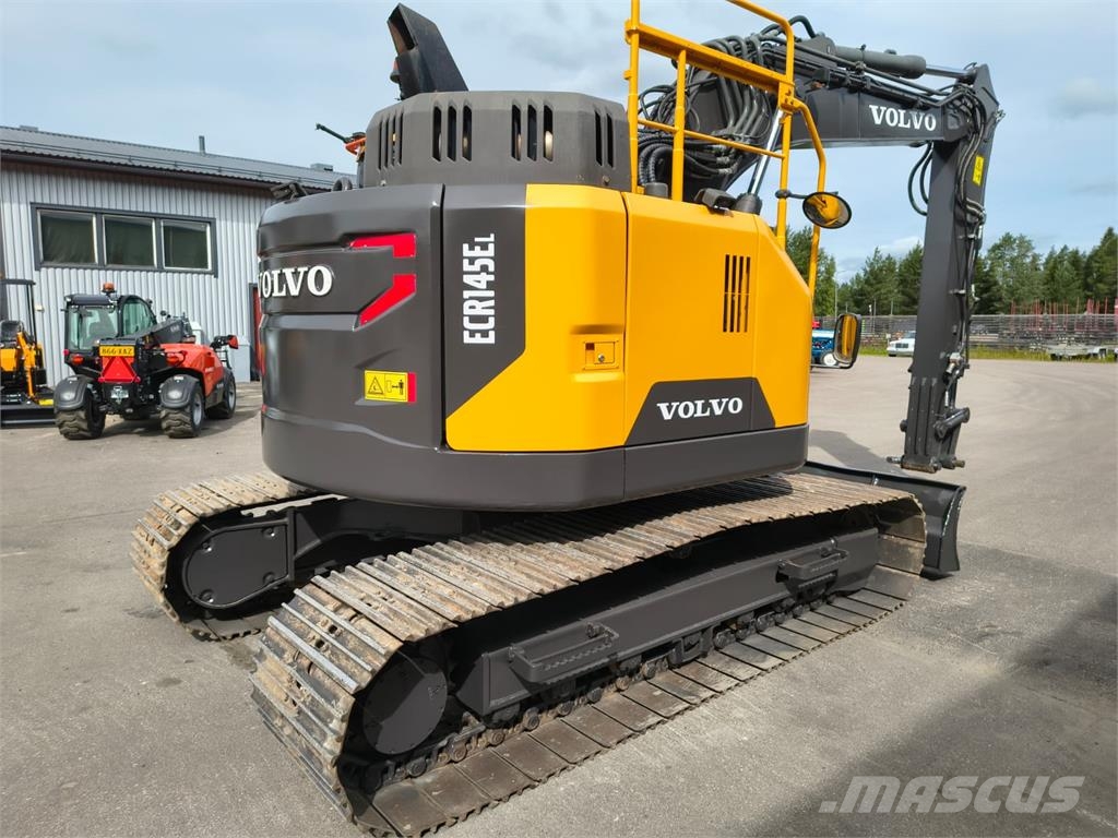 Volvo ECR145EL STAGE 5,  PUSKULEVYLLÄ Escavadoras de rastos