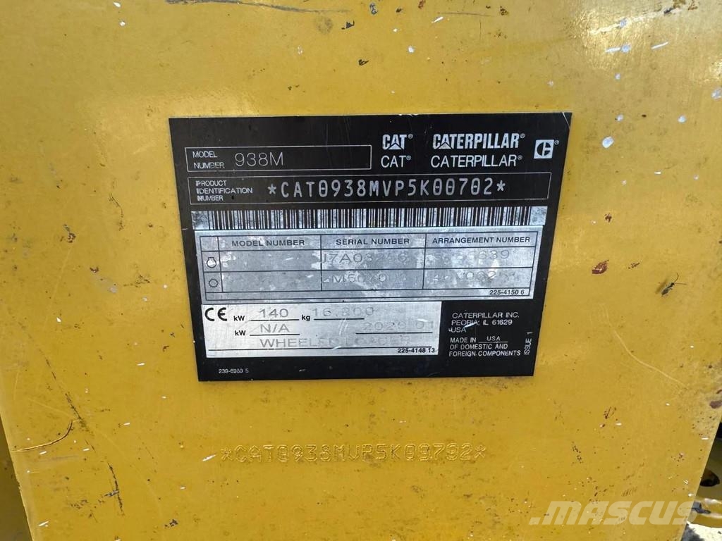 CAT 938M Chargeuse sur pneus