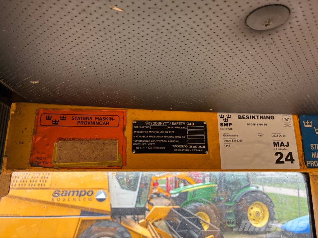 Volvo BM 6300 Ekskavaatorlaadurid