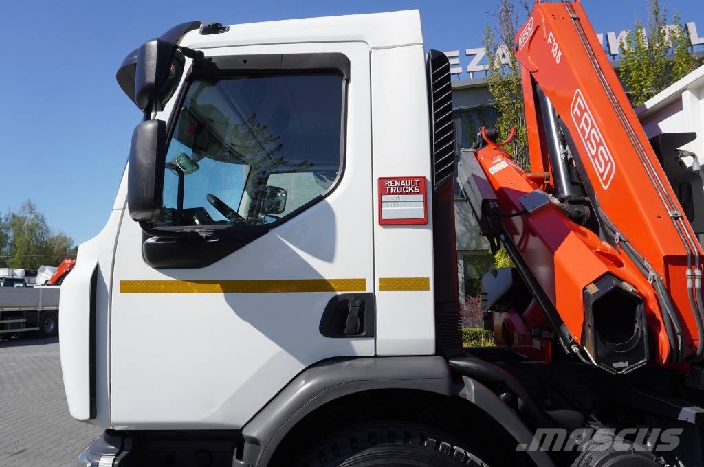 Renault C280 DTI 8 / FASSI crane F135a.22 / Remote control Автомобильные краны