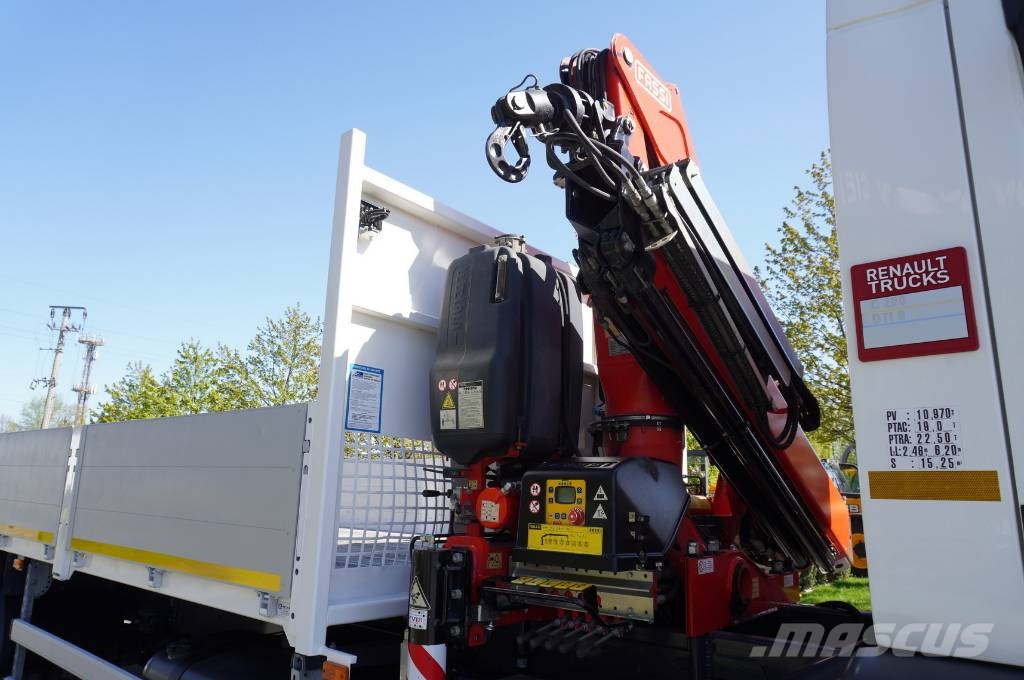 Renault C280 DTI 8 / FASSI crane F135a.22 / Remote control Автомобильные краны