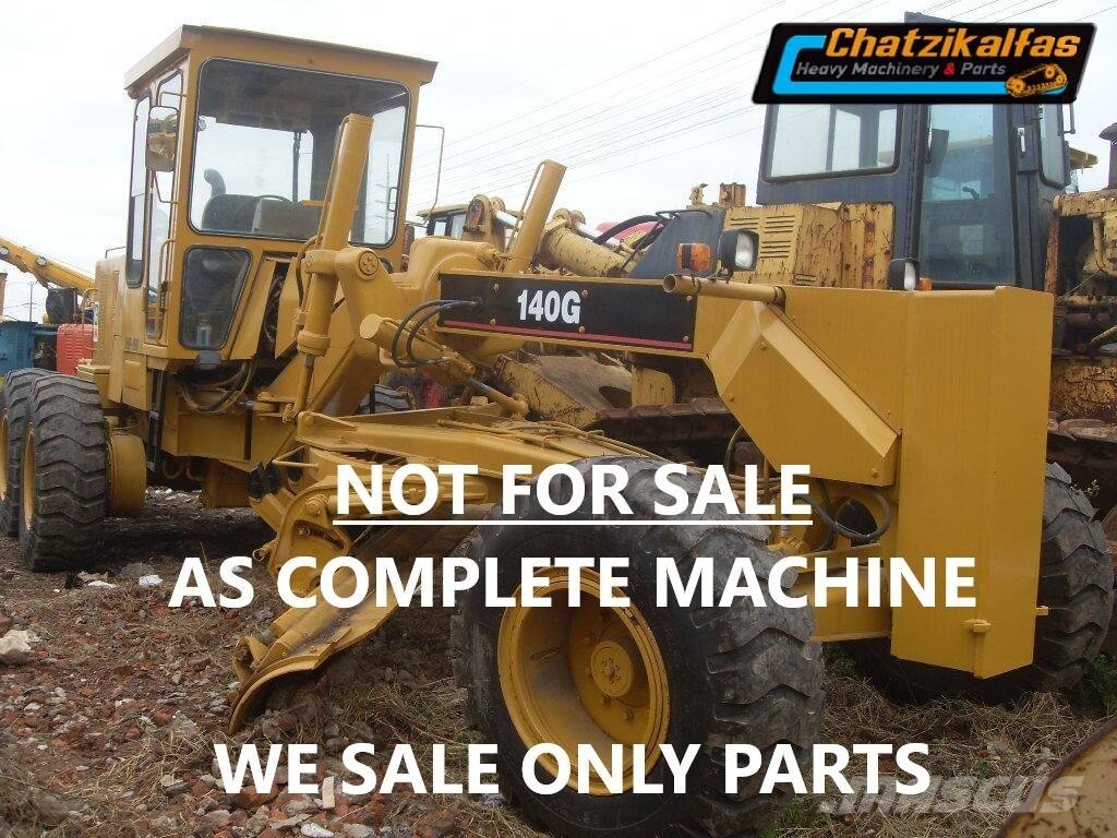 CAT GRADER 140G ONLY FOR PARTS 平土機