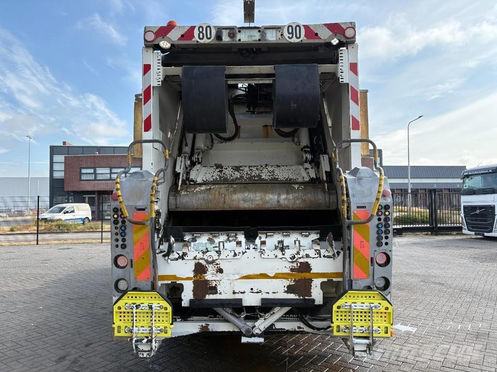 Mercedes-Benz AXOR 1829 +FAUN GARBAGE TRUCK 14.5 m3 + PERFECT WO شاحنات المخلفات
