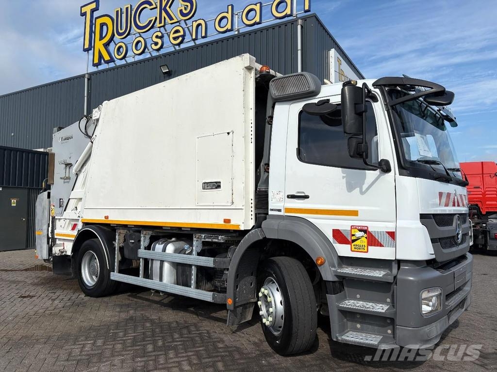 Mercedes-Benz AXOR 1829 +FAUN GARBAGE TRUCK 14.5 m3 + PERFECT WO شاحنات المخلفات