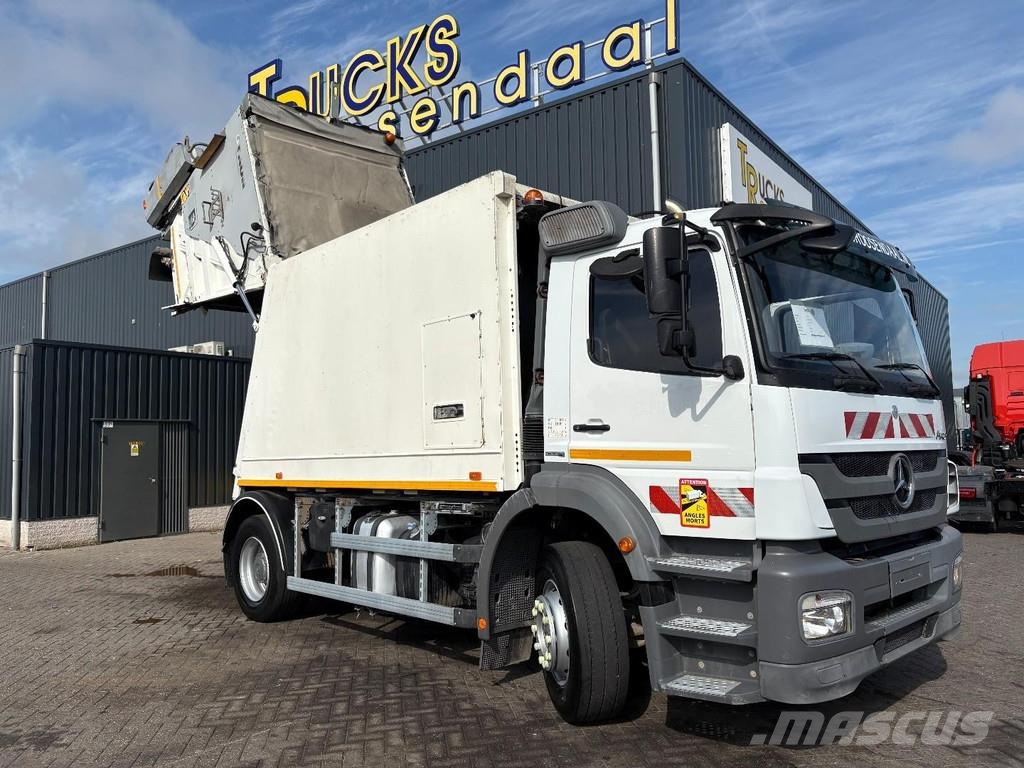 Mercedes-Benz AXOR 1829 +FAUN GARBAGE TRUCK 14.5 m3 + PERFECT WO شاحنات المخلفات