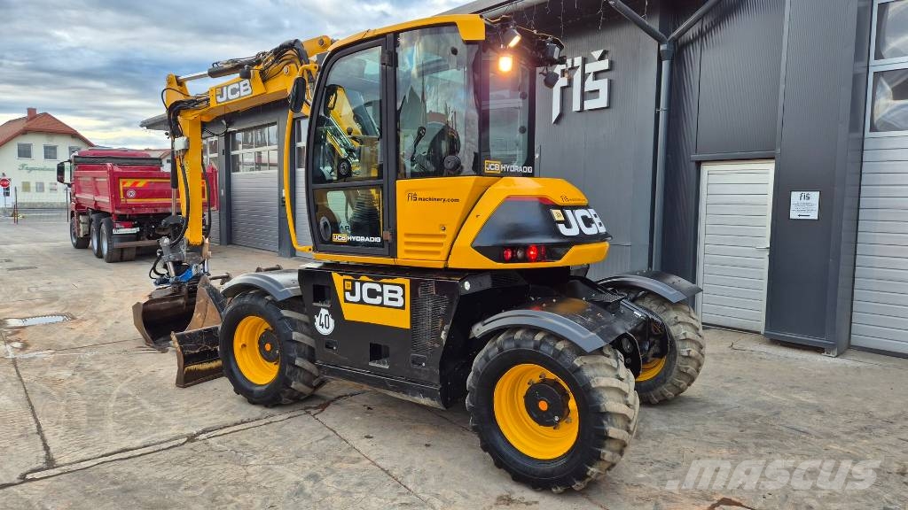 JCB HYDRADIG 110W - ROTOTILT - 2018 YEAR - 8415 HOURS Bagri na kolesih