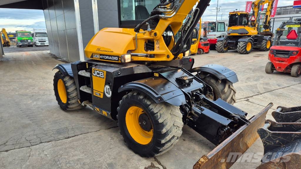 JCB HYDRADIG 110W - ROTOTILT - 2018 YEAR - 8415 HOURS Bagri na kolesih