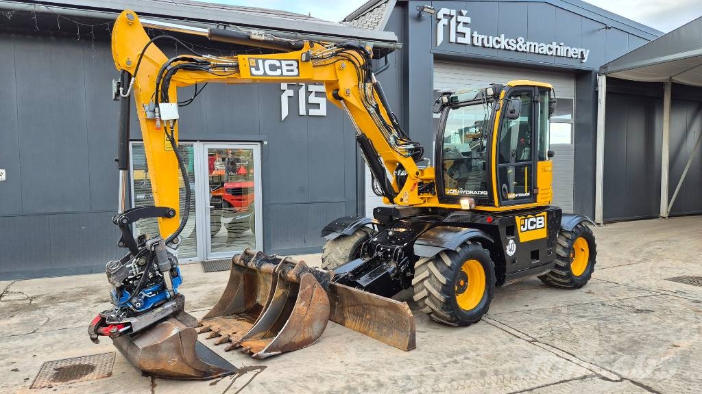 JCB HYDRADIG 110W - ROTOTILT - 2018 YEAR - 8415 HOURS Bagri na kolesih