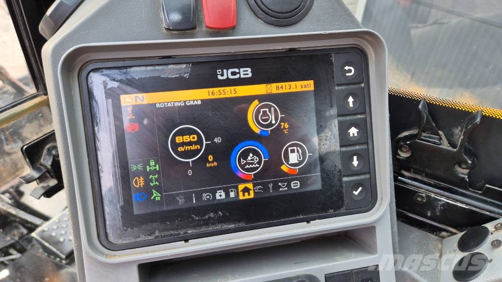 JCB HYDRADIG 110W - ROTOTILT - 2018 YEAR - 8415 HOURS Bagri na kolesih