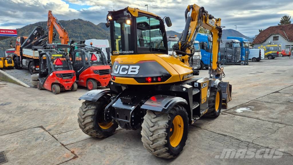 JCB HYDRADIG 110W - ROTOTILT - 2018 YEAR - 8415 HOURS Bagri na kolesih
