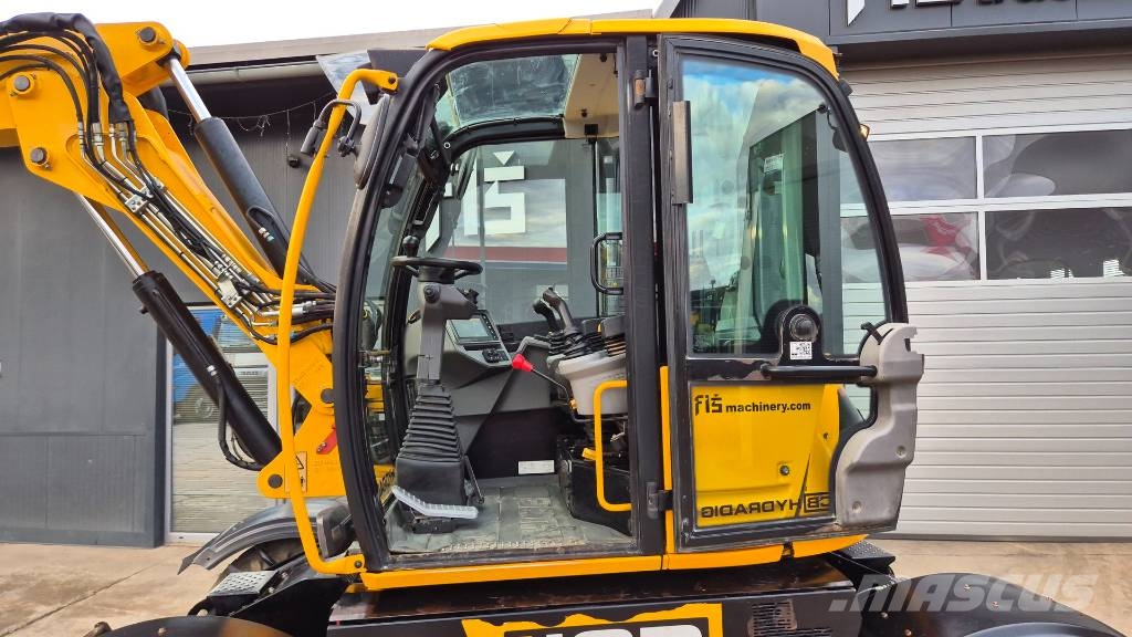 JCB HYDRADIG 110W - ROTOTILT - 2018 YEAR - 8415 HOURS Bagri na kolesih