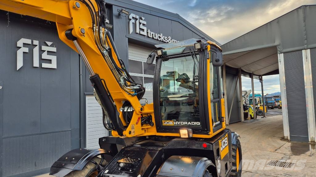 JCB HYDRADIG 110W - ROTOTILT - 2018 YEAR - 8415 HOURS Bagri na kolesih