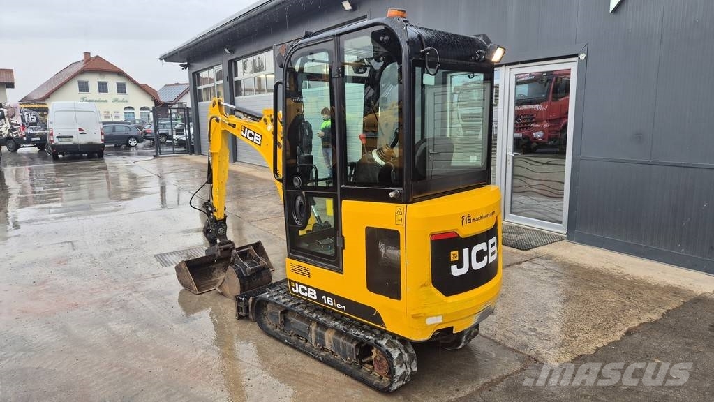 JCB 16C-1 - 2021 YEAR - 935 HOURS - POWERTILT Miniekskavaatorid < 7 t