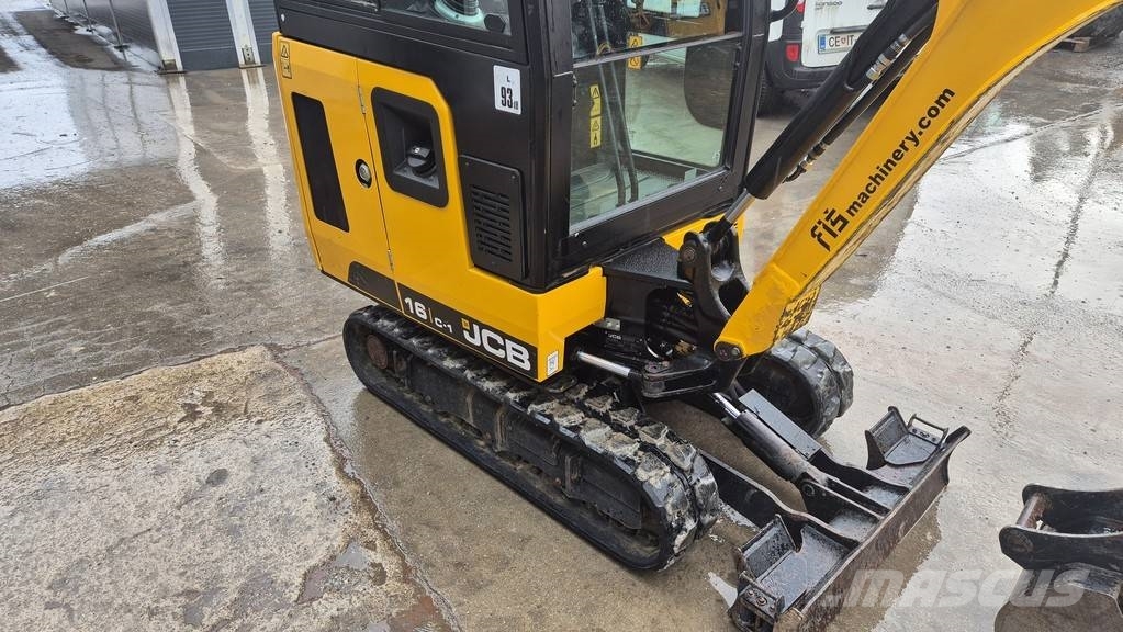 JCB 16C-1 - 2021 YEAR - 935 HOURS - POWERTILT Miniekskavaatorid < 7 t
