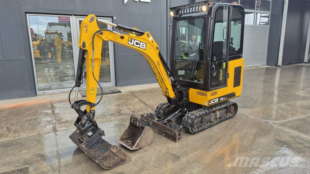 JCB 16C-1 - 2021 YEAR - 935 HOURS - POWERTILT Miniekskavaatorid < 7 t