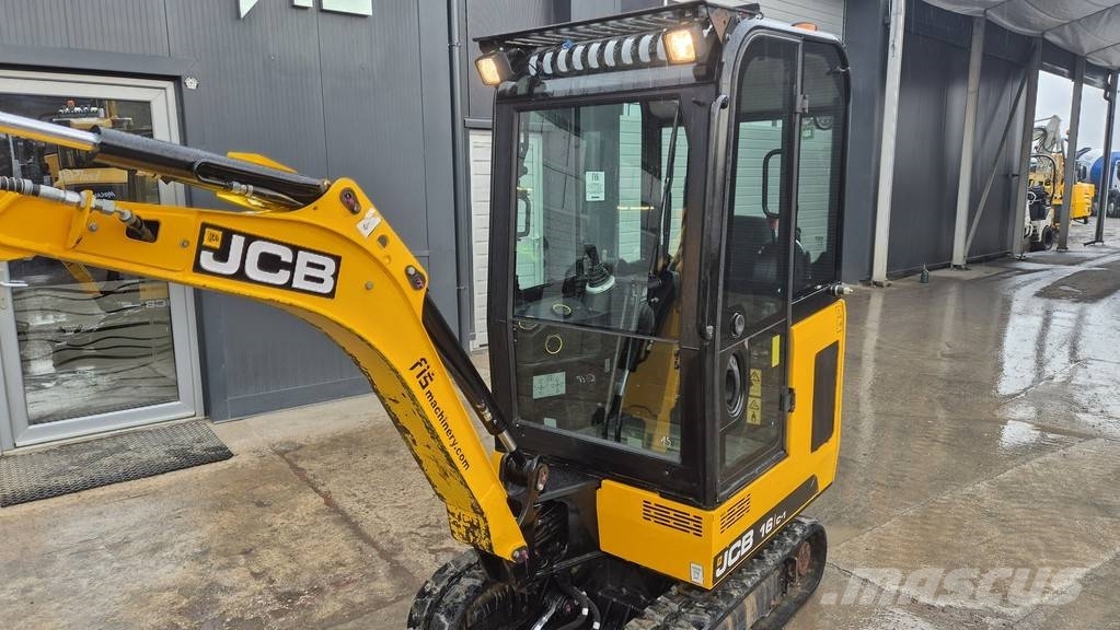 JCB 16C-1 - 2021 YEAR - 935 HOURS - POWERTILT Miniekskavaatorid < 7 t