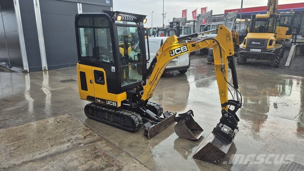 JCB 16C-1 - 2021 YEAR - 935 HOURS - POWERTILT Miniekskavaatorid < 7 t