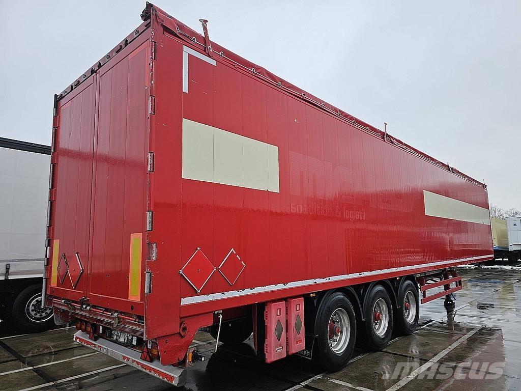 Kempf SP35/3 SIDE DOOR 82M3 ALCOA Poluprikolice sa pokretnim podom