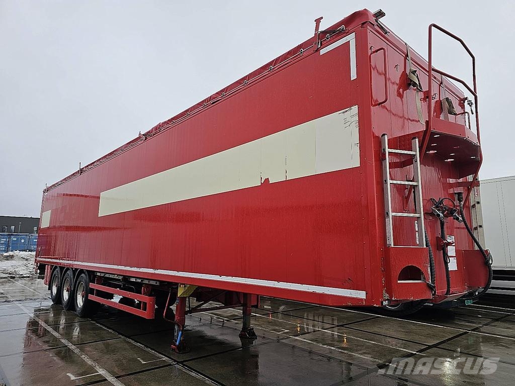 Kempf SP35/3 SIDE DOOR 82M3 ALCOA Poluprikolice sa pokretnim podom