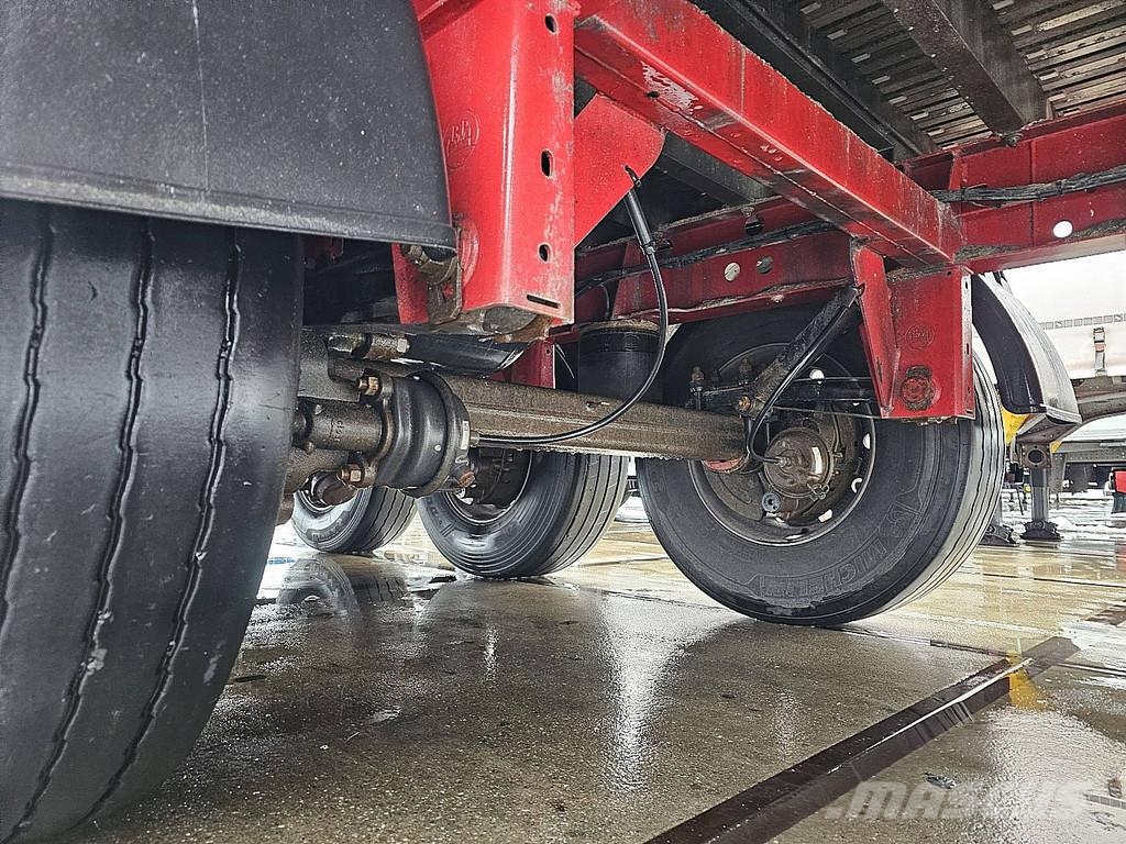 Kempf SP35/3 SIDE DOOR 82M3 ALCOA Poluprikolice sa pokretnim podom