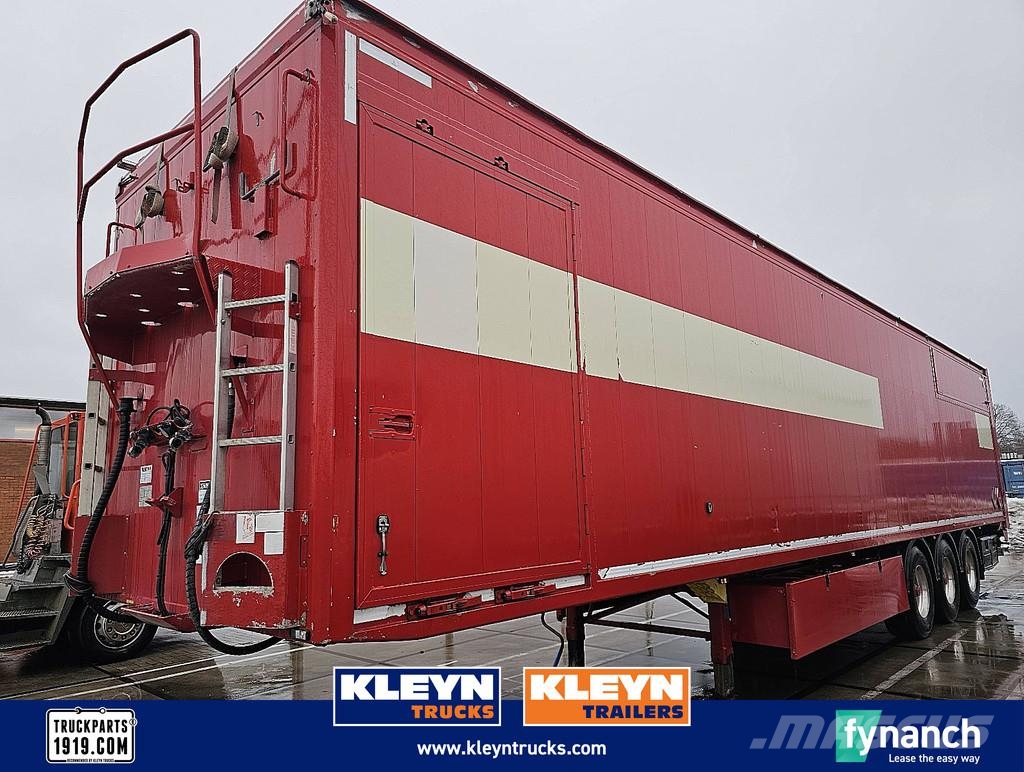 Kempf SP35/3 SIDE DOOR 82M3 ALCOA Poluprikolice sa pokretnim podom