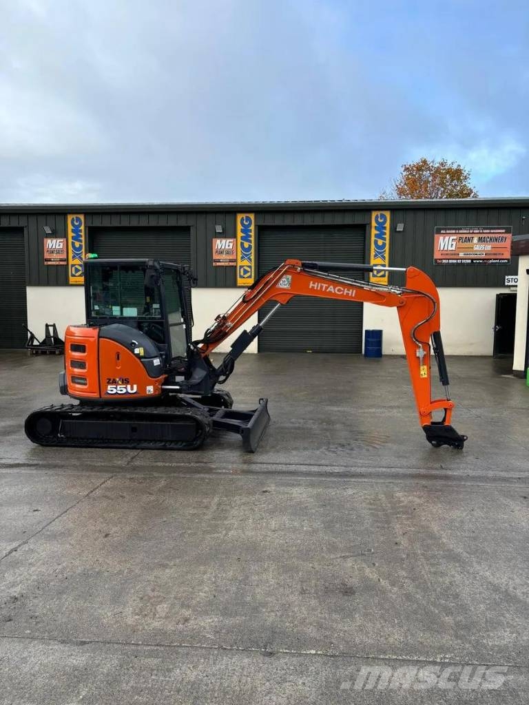 Hitachi ZX55U -6 CLR حفارات صغيرة أقل من 7 طن (حفارات صغيرة)