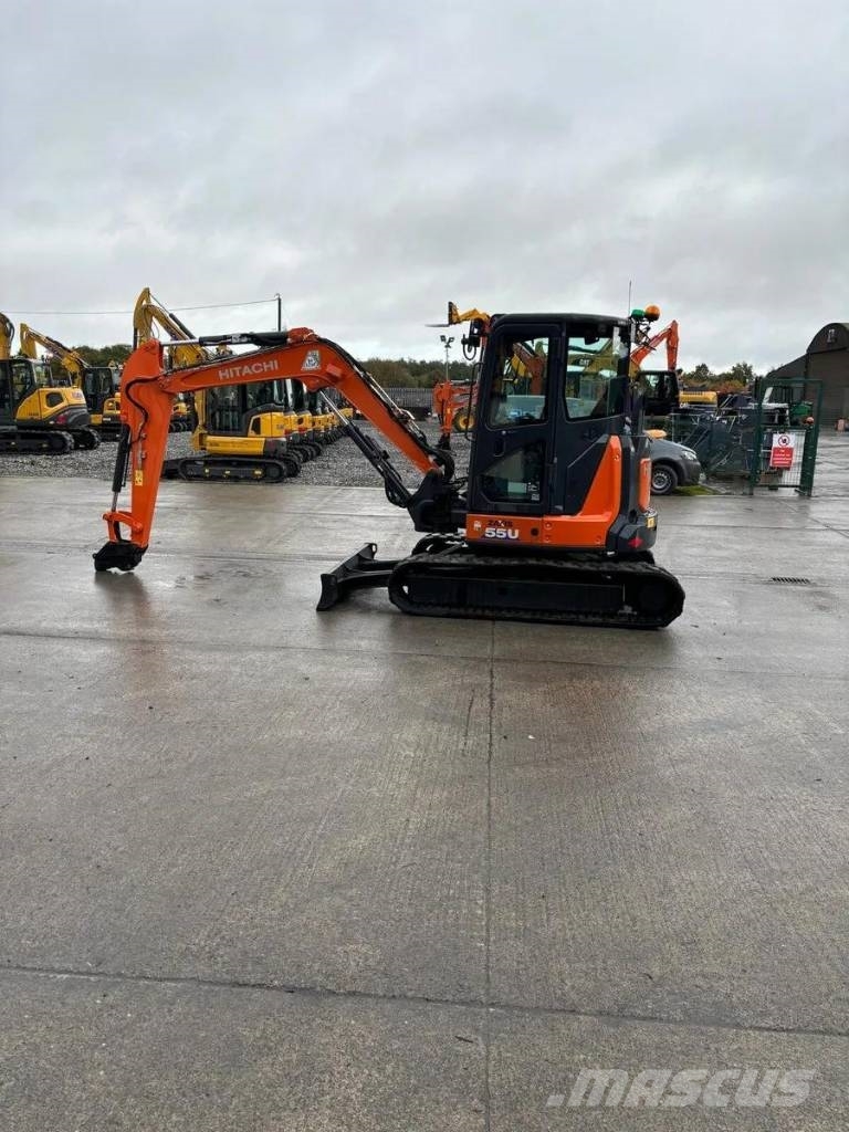 Hitachi ZX55U -6 CLR حفارات صغيرة أقل من 7 طن (حفارات صغيرة)