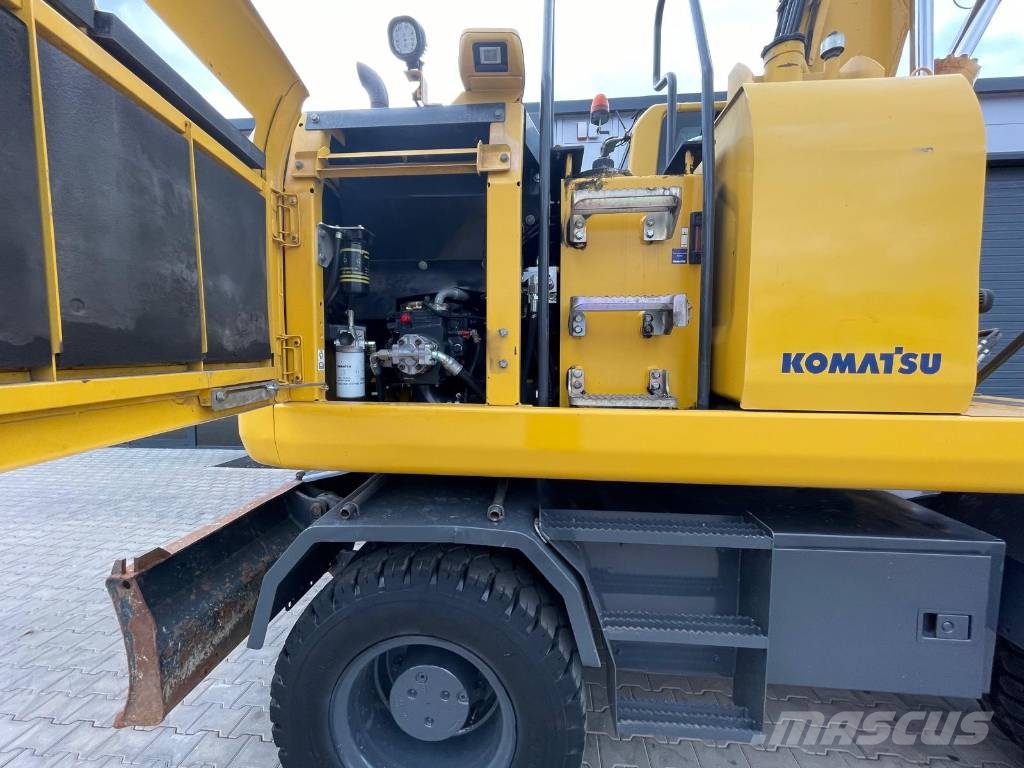Komatsu PW160-10 Wielgraafmachines