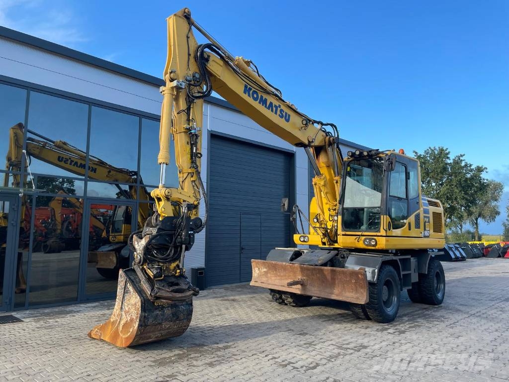 Komatsu PW160-10 Wielgraafmachines