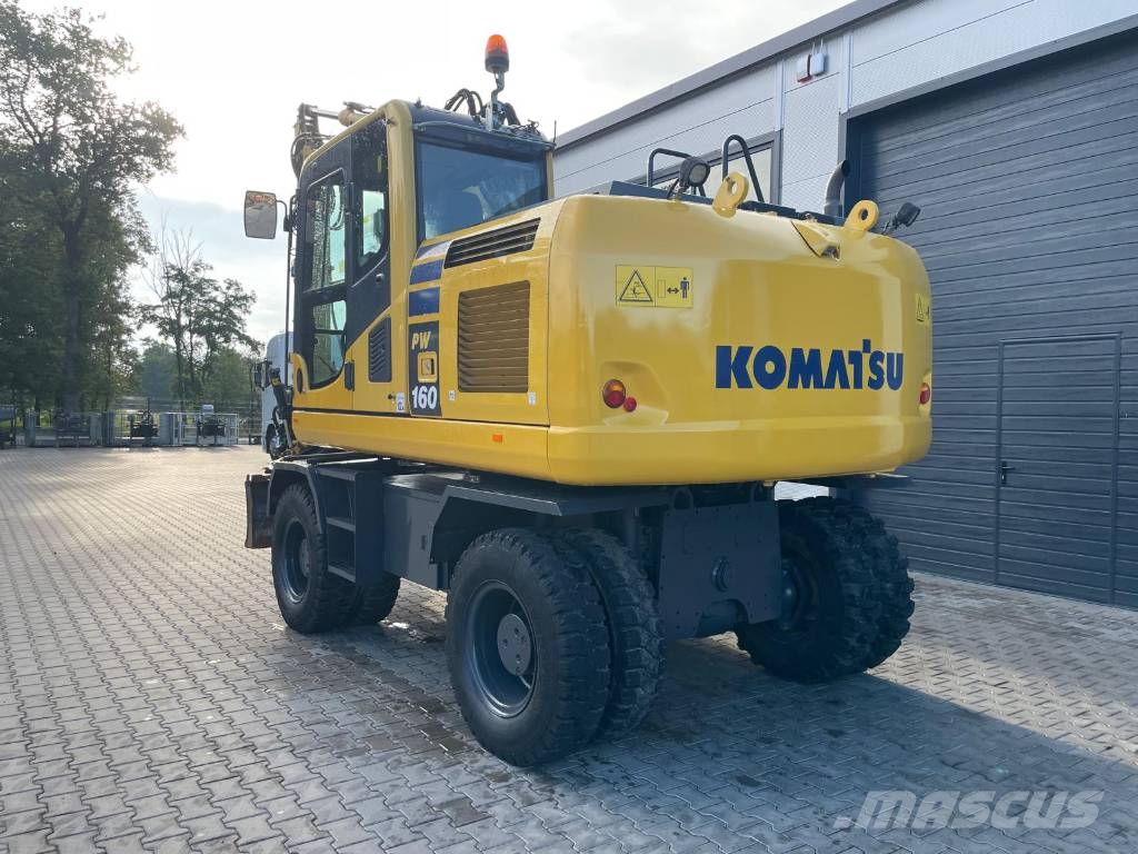 Komatsu PW160-10 Wielgraafmachines